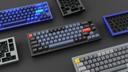 Keychron Q2 QMK Gateron G-PRO Mechanical Keyboard with RGB- Red Switch and Costom Hot-swappable - Navy Blue - SW1hZ2U6NTIyMjM2