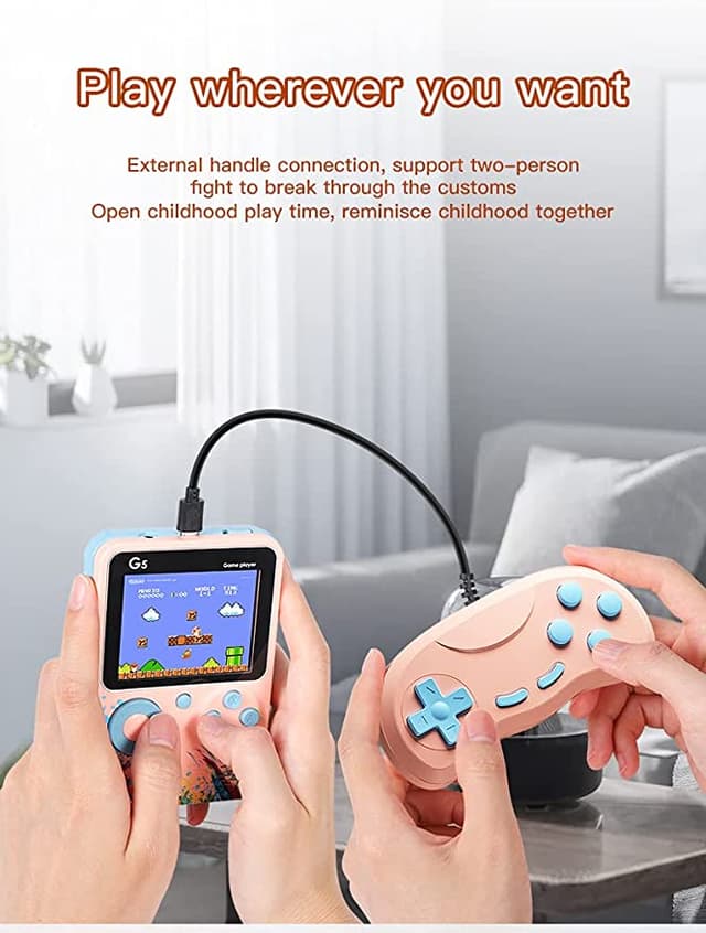 G5 Game Box Handheld Console With 500 games