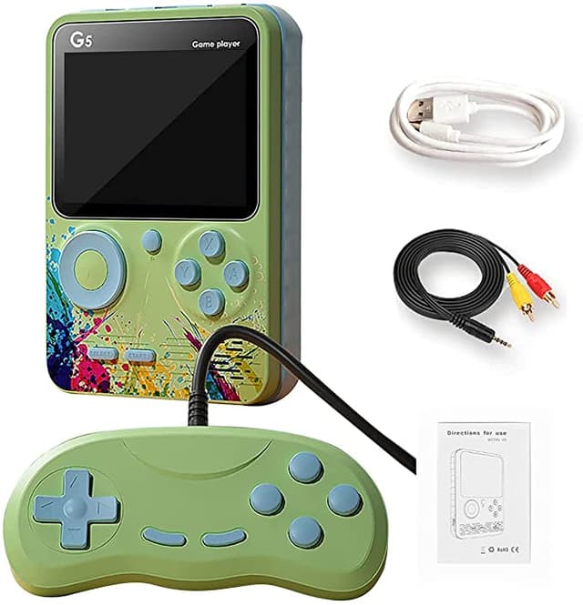 G5 Game Box Handheld Console With 500 games