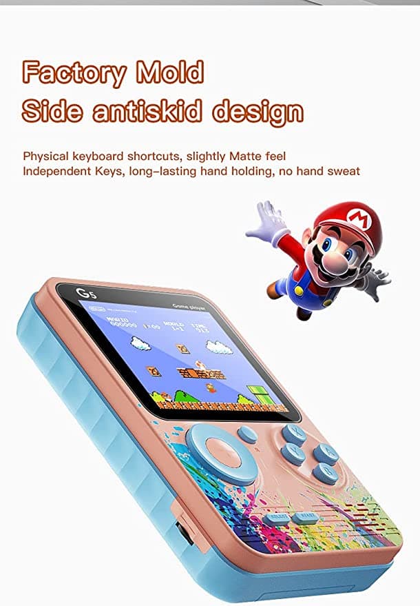 G5 Game Box Handheld Console With 500 games