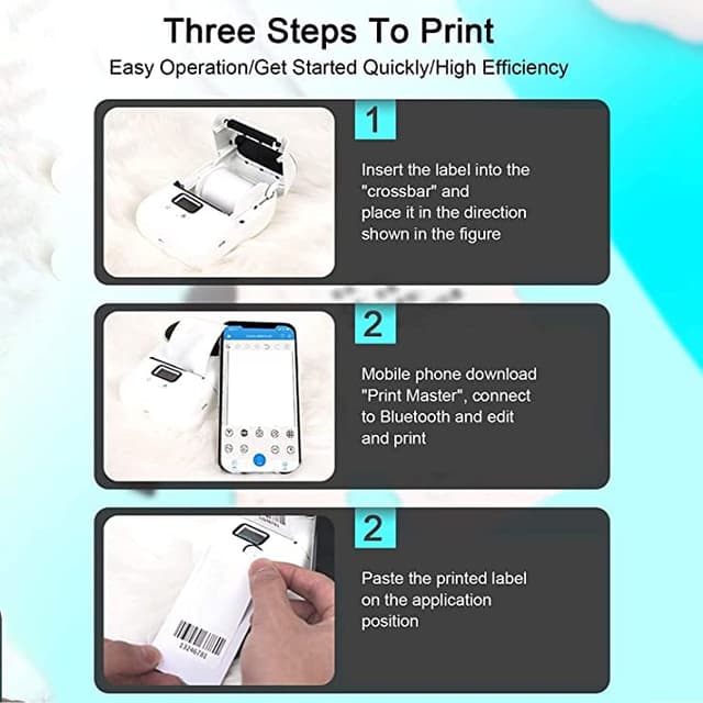 Label Maker - M110 Portable Mini Thermal Label Printer