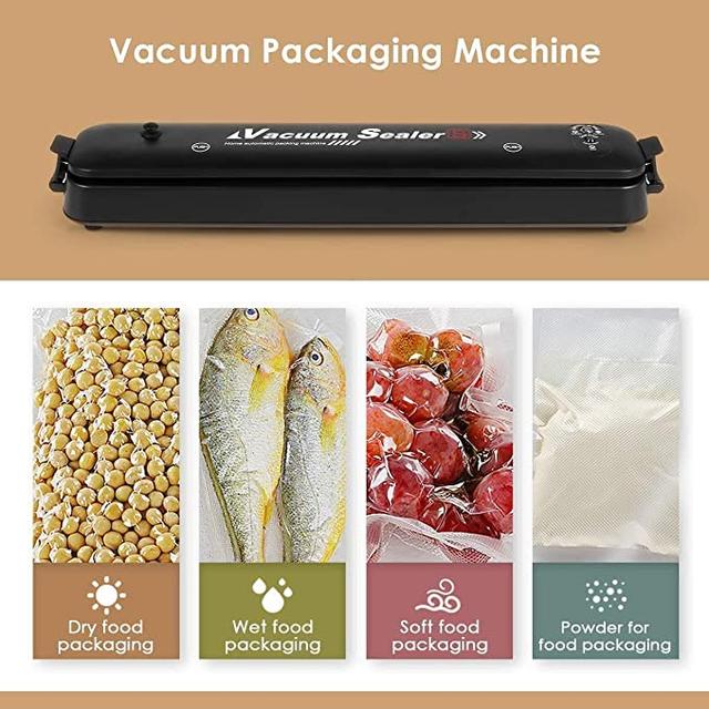 جهاز تغليف الأطعمة (فاكيوم) Automatic Food Vacuum Sealer Machine