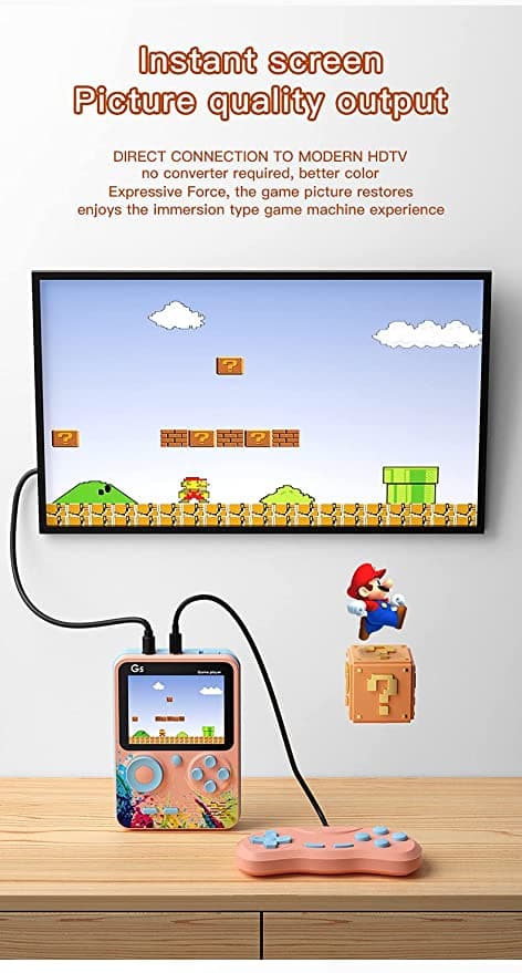 G5 Game Box Handheld Console With 500 games