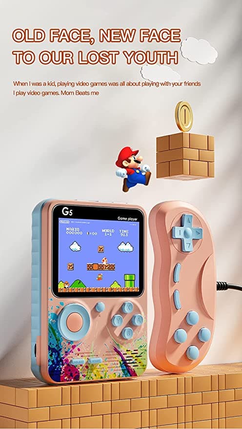 G5 Game Box Handheld Console With 500 games