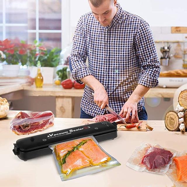 جهاز تغليف الأطعمة (فاكيوم) Automatic Food Vacuum Sealer Machine