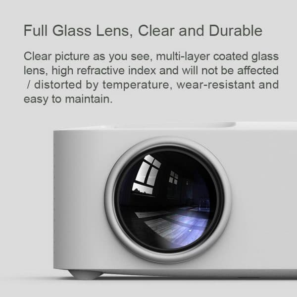 بروجكتر منزلي Wanbo X1 Pro Mini LED Portable Projector بدقة 1080P