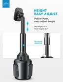 حامل جوال للسيارة مغناطيسي في قاعدة الأكواب 360 درجة مضاد للانزلاق بريف Brave ِِِAnti Slip 360D/r  Car Cup Holder Phone Mount Magnetic