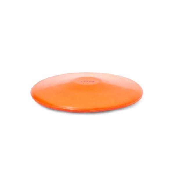 VINEX DISCUS INDOOR PVC WITH RING 1.00 KG COLOUR ORANGE DIS-100 O ORANGE - SW1hZ2U6NTUxNjAx