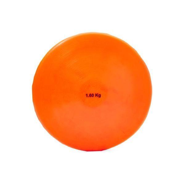 VINEX DISCUS INDOOR PVC WITH RING 1.00 KG COLOUR ORANGE DIS-100 O ORANGE