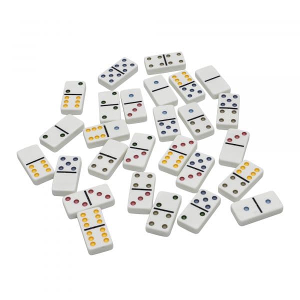 لعبة دومينو (صندوق لعبة الدومينو)  TA SPORT DOMINOES METAL BOX