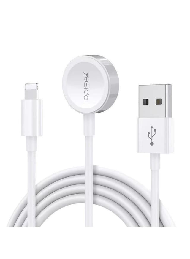 Yesido Compatible with Apple Watch Charging Cable Series 7 / 6 / SE / 5 / 4 / 3 / 2 / 1 All Series, Just Place it on and Charge, Convenient to Carry