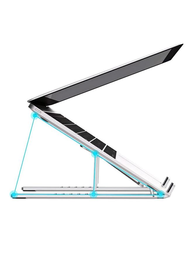 ستاند لابتوب متعدد الزوايا رمادي | Seven Gear Adjustable Laptop Stand