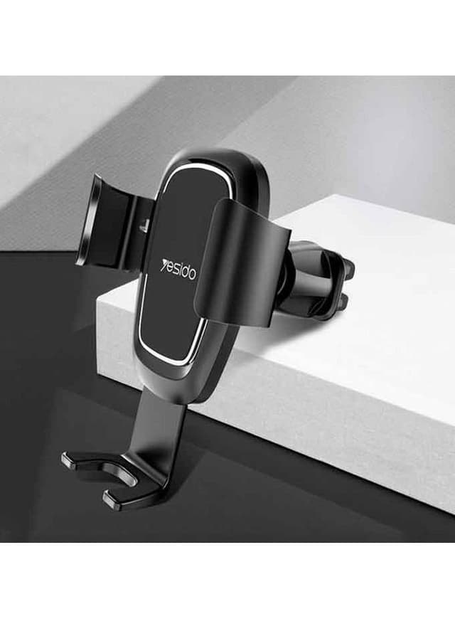 هولدر موبايل للسيارة c71 أسود | C71 Gravity Car Holder Black