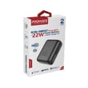 promate Ultra-Compact Power Bank with 20W Power Delivery & Quick Charge 3.1