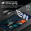 كيبل OTG تحويلة من Lightning إلى USB-C, USB-A promate OTG Media Adapter for iOS Devices