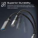 كيبل OTG تحويلة من Lightning إلى USB-C, USB-A promate OTG Media Adapter for iOS Devices