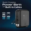 promate 15000mAh Quick Charging Power Bank With AC Charge-in