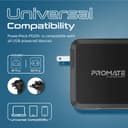 promate 15000mAh Quick Charging Power Bank With AC Charge-in