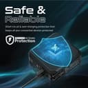 promate 15000mAh Quick Charging Power Bank With AC Charge-in