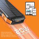 promate 10000mAh Rugged EcoLightâ„¢ Solar Power Bank - SW1hZ2U6NTM2NTI1