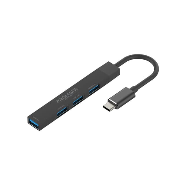 promate 4-in-1 Multi-Port USB-C Data Hub