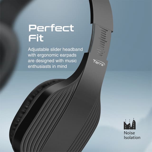 promate High Sonic Performance Wireless Headphones