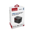 promate Smart Charging Surge Protected Universal Travel Adapter