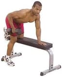 كرسي بنش مستوي - أسود WH-FLAT BENCH BODY SOLID 2X3