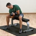 كرسي بنش مستوي - أسود WH-FLAT BENCH BODY SOLID 2X3