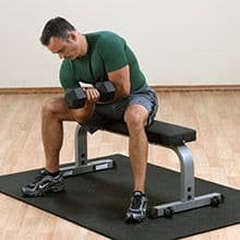 كرسي بنش مستوي - أسود WH-FLAT BENCH BODY SOLID 2X3