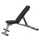 كرسي بنش متعدد المستويات - أسود BODY SOLID FLAT INCLINE DECLINE BENCH