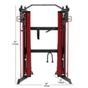 STEELFLEX Dual Cabel Column W/10 lbs stacks x 30 (red shrouds) CLDCC - 209751