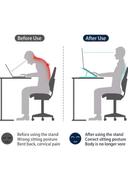 ستاند لابتوب متعدد الزوايا رمادي | Seven Gear Adjustable Laptop Stand