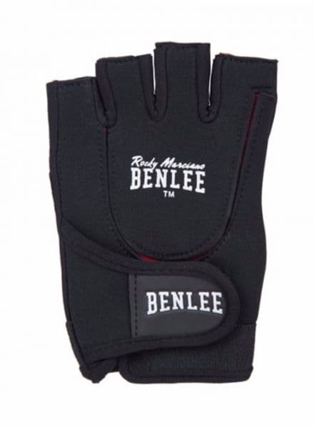 قفازات رفع الأثقال - أسود BENLEE WEIGHT LIFTING GLOVES NEOPRENE BLK M