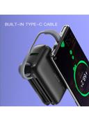 باور بانك 10000mAh أسود YP18 Supper Mini Powerbank - Yesido