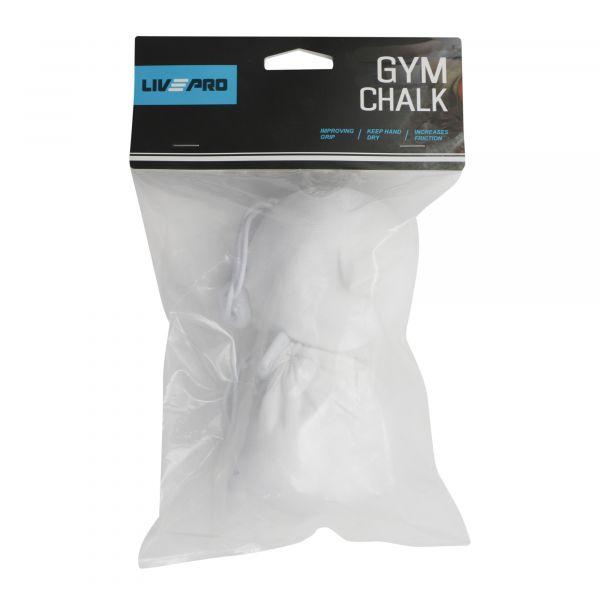 LIVEPRO GYM CHALK BALL LP8190 WHITE 1pcs = 1 pkt (1 PKT 2 PCS) Jomla.ae
