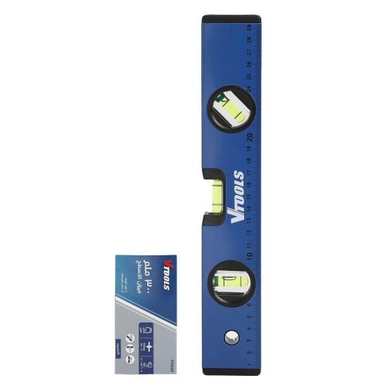 جهاز معايرة الأسطح 30 سم Vtools 300mm Shock Resistant Aluminum Alloy Magnetic Spirit Level - SW1hZ2U6NTU2Mzg4