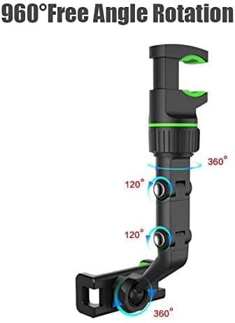 حامل جوال في مرايه السيارة 360 درجة قابل للدوران والتمديد جينيريك Generic Mobile holder in the car mirror 360