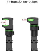 حامل جوال في مرايه السيارة 360 درجة قابل للدوران والتمديد جينيريك Generic Mobile holder in the car mirror 360