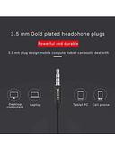 Yesido Wired Earphone In-Ear Extra Bass and Ergonomic Design Black - SW1hZ2U6NTQzNzQ0