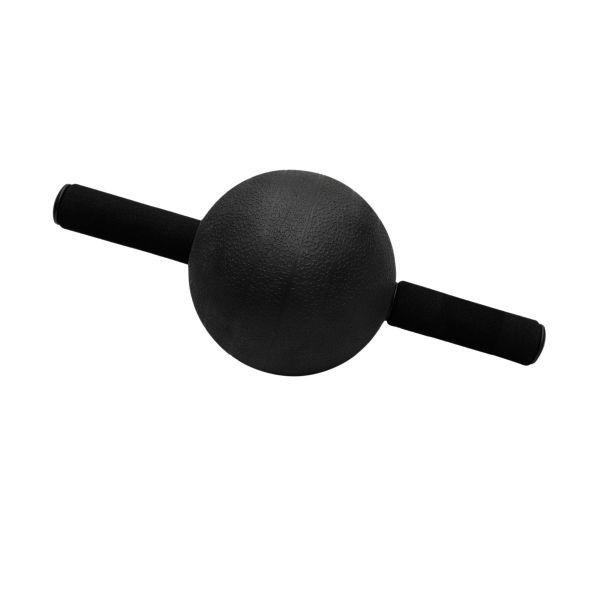 عجلة تمرين كروية - أسود Ta Sport - COMBO MASSAGE ROLLER & EXERCISE WHEEL