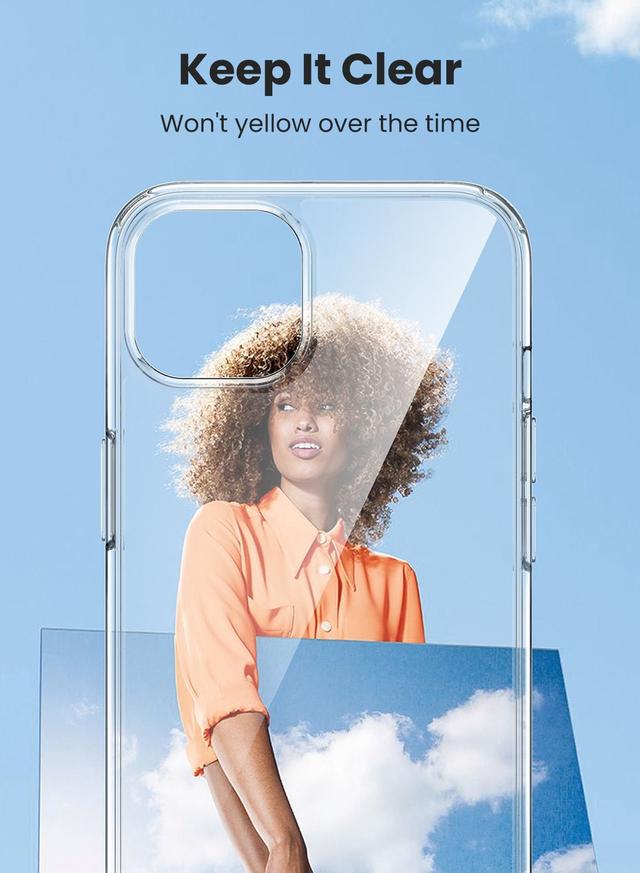 كفر ايفون 13 - شفاف UGREEN iPhone 13 Protective Case Clear Cover
