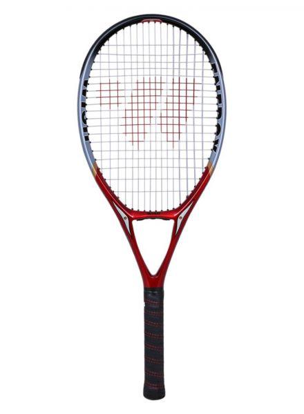 مضرب تنس - رمادي وأحمر WISH TENNIS RACKET NANO FORCE 893 - SW1hZ2U6NTUzMjY3