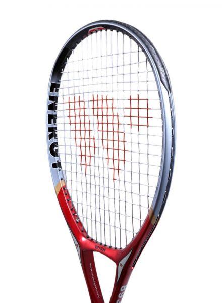 مضرب تنس - رمادي وأحمر WISH TENNIS RACKET NANO FORCE 893 - SW1hZ2U6NTUzMjcx