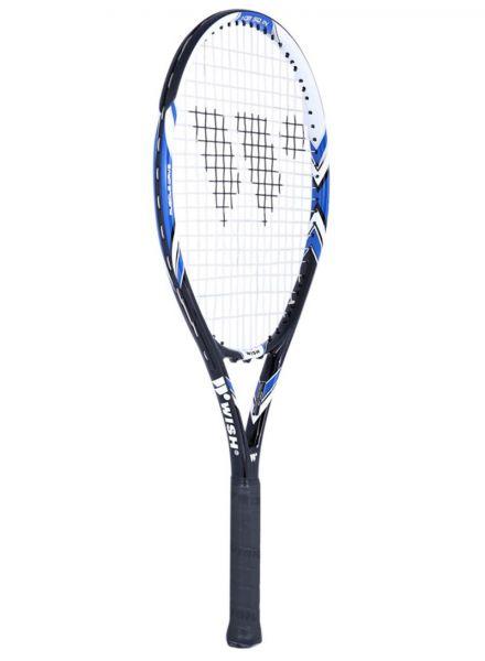 مضرب تنس 27 بوصة - أزرق وأسود WISH TENNIS RACKET 27'' 599 FULL COVER - SW1hZ2U6NTUzMzM4