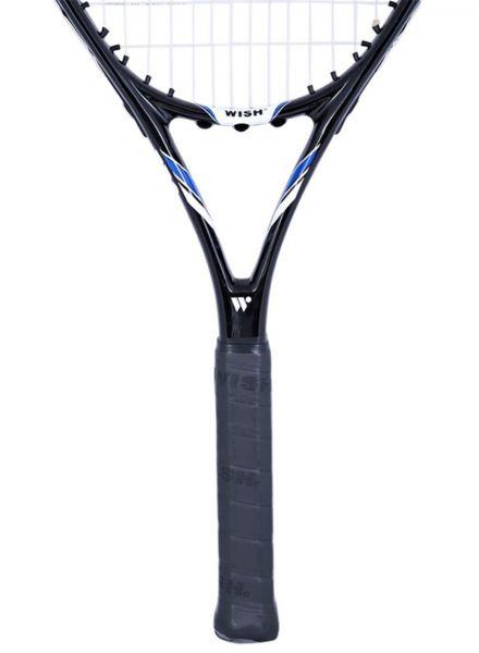 مضرب تنس 27 بوصة - أزرق وأسود WISH TENNIS RACKET 27'' 599 FULL COVER - SW1hZ2U6NTUzMzM2