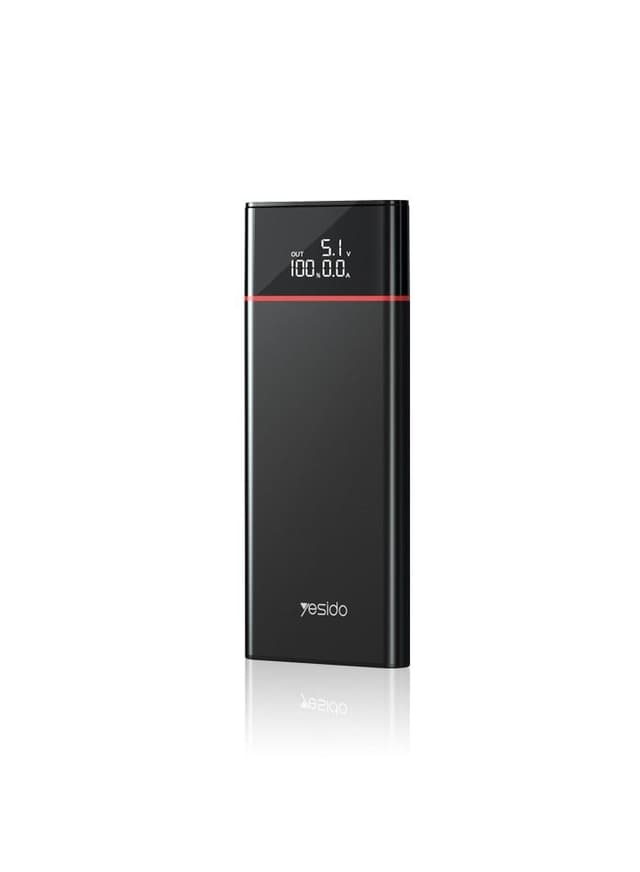 باور بانك 20000mAh بمخرجين أسود Dual Quick Charge Power Bank YP-16 - YESIDO