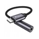 Yesido Audio Cable AUX 3.5MM Lightning To Headphone Adapter 3.5millimeter Black