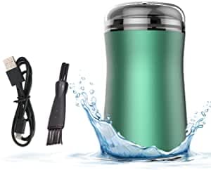 ماكينة حلاقة صغيرة محمولة أخضر Green Portable Mini Razors Electric Shaver