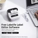 طابعة جوال فوميمو لاسلكية محمولة حرارية بدون حبر 80 مللي متر Phomemo M220 Multifunctional Portable Label Maker